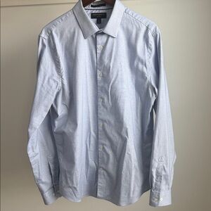 Banana Republic Untucked Fit Sky Blue Dress Shirt
